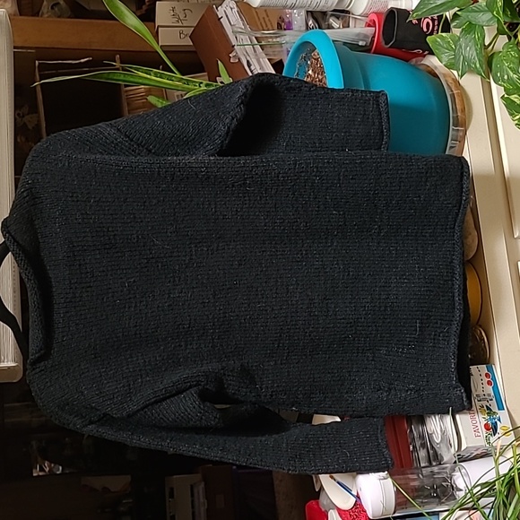 Solid Black Sweater - Picture 2 of 3